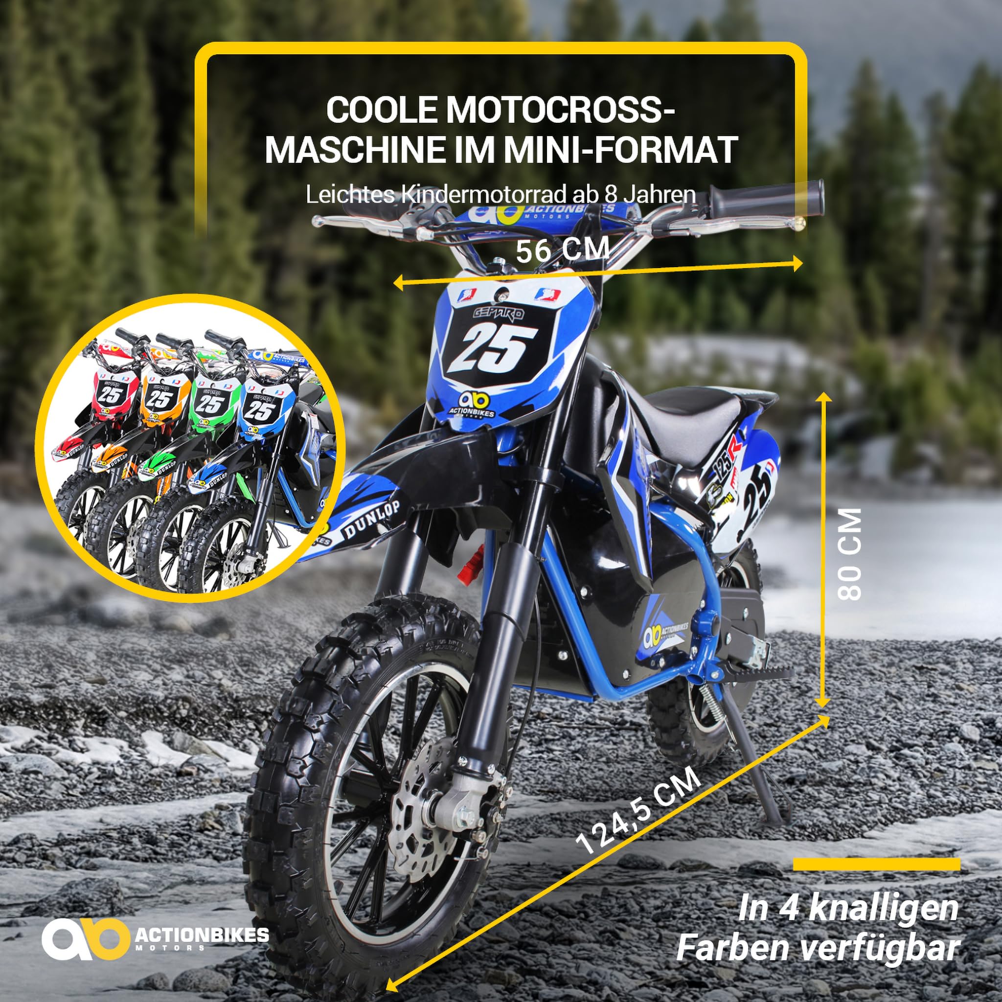 actionbikes-gepard-kinder-crossbike-elektro-500w-blau image 8