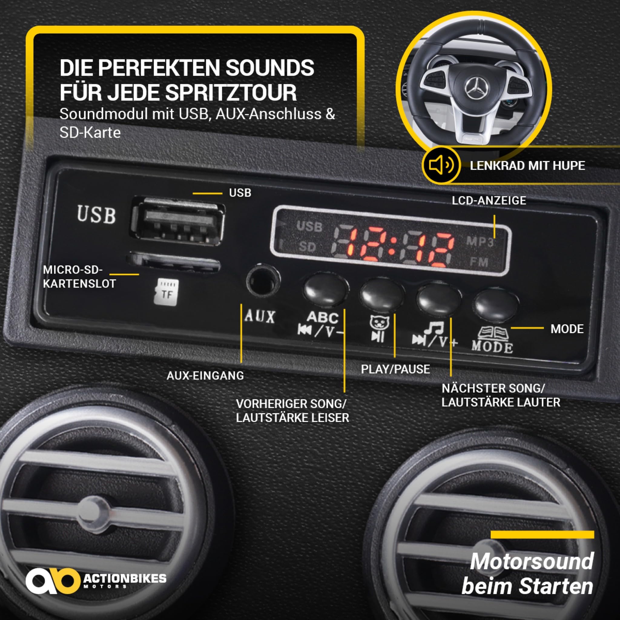actionbikes-mercedes-amg-glc-63s-kinderauto-schwarz image 8