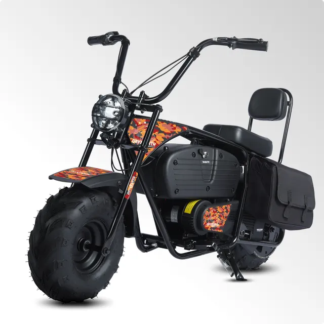 oryxearth-electric-dirt-bike-1000w-elektro-dirtbike-camo-orange image 1