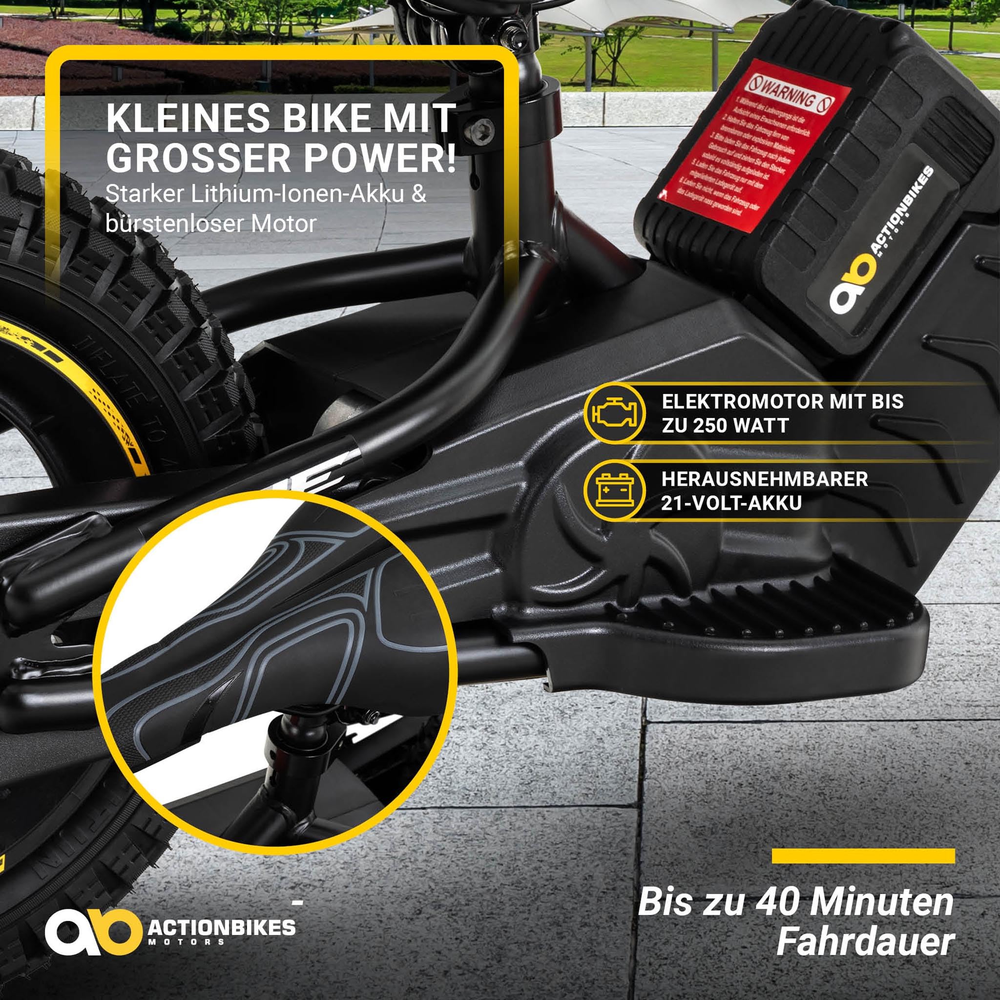 actionbikes-motors-balance-bike-laufrad-12-zoll-250w-14-km-h image 6
