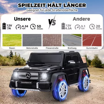 oryxearth-mercedes-maybach-g650-elektroauto-12v-schwarz-3-5-km-h image 3