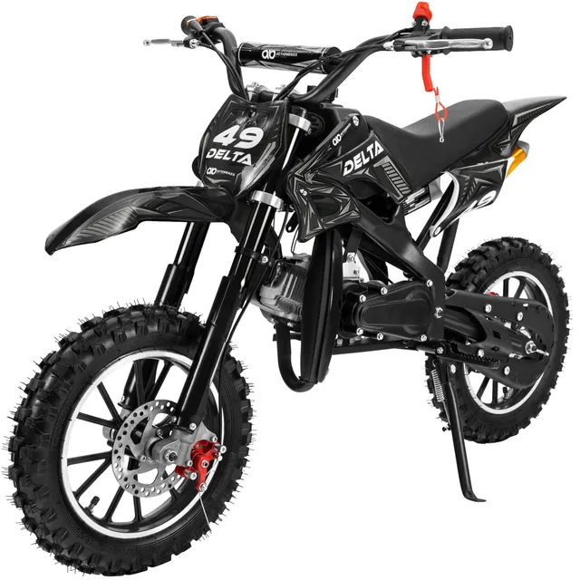 actionbikes-delta-49ccm-kinder-crossbike-schwarz-40-km-h image 1