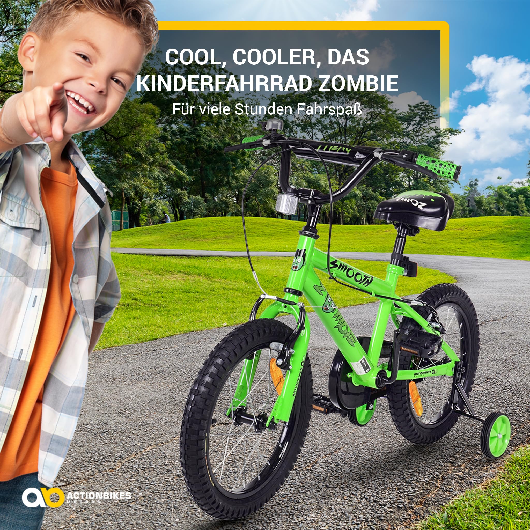 actionbikes-zombie-kinderfahrrad-16-zoll-mit-st-tzr-dern-4-7-j image 2