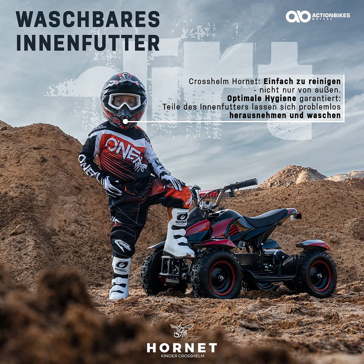actionbikes-motors-hornet-kinderhelm-cross-rot-xs-53-54-cm image 3