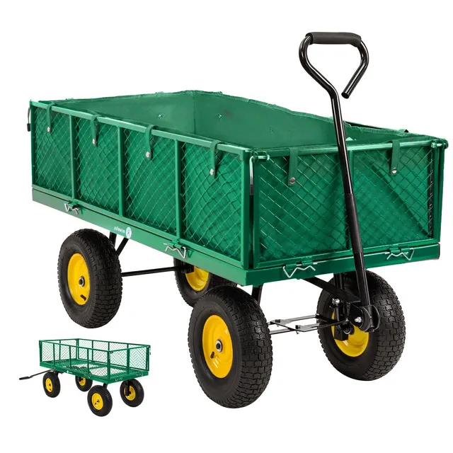 miweba-mb-700-bollerwagen-gr-n-700kg-luftreifen-220l image 1