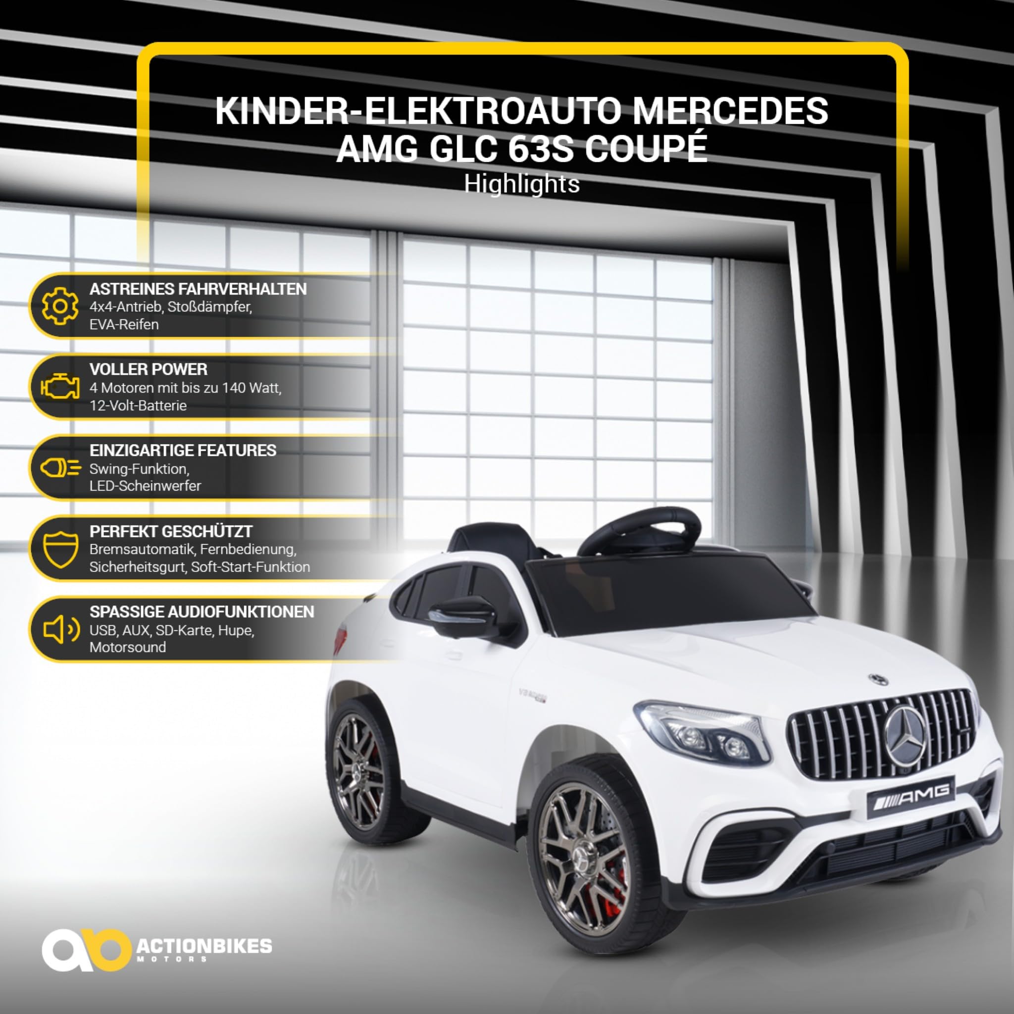 actionbikes-mercedes-amg-glc-63s-kinderauto-schwarz image 2