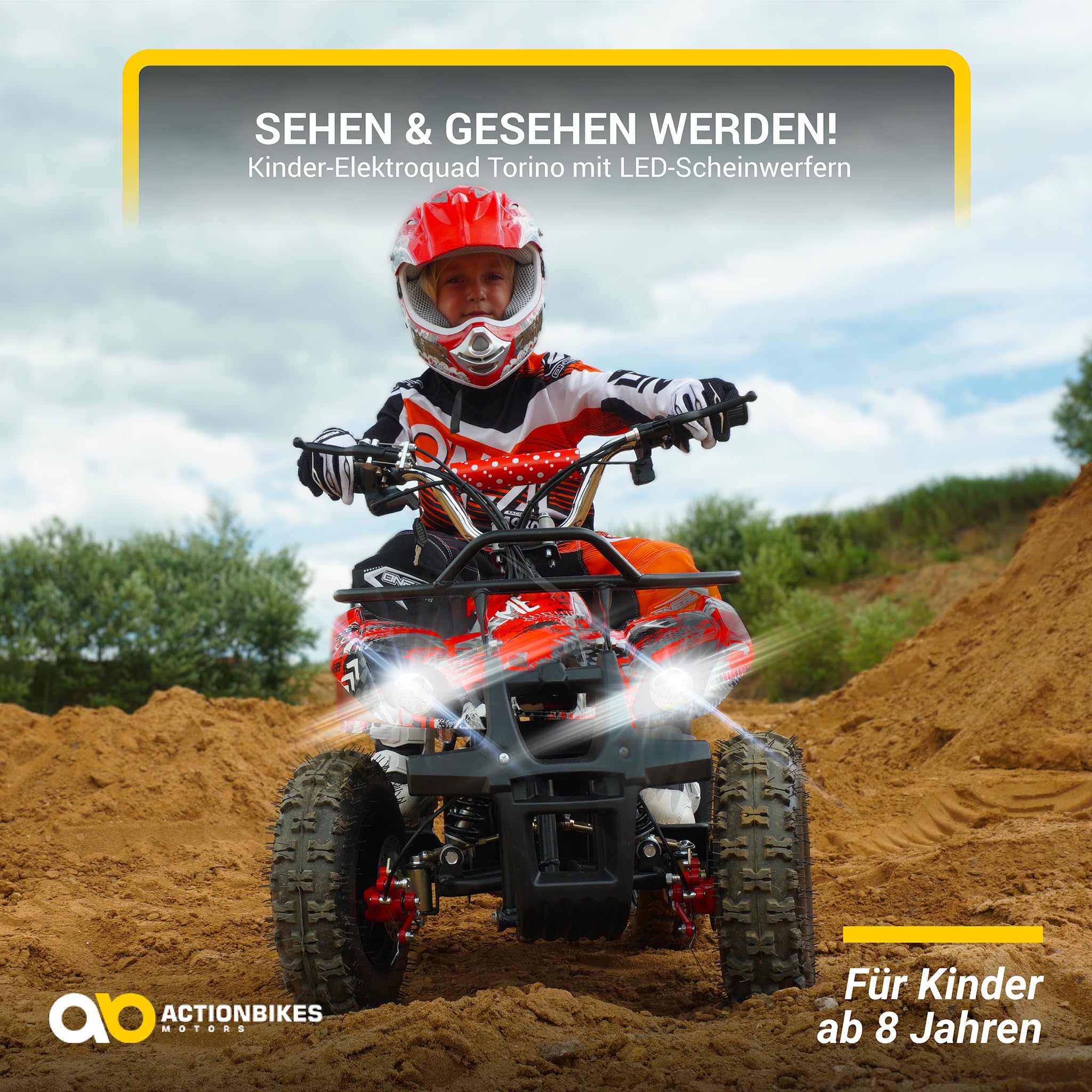 actionbikes-torino-kinderquad-elektro-1000w-schwarz image 2