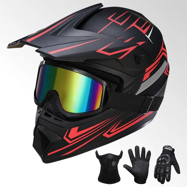oryxearth-motocross-helm-blau-m-mit-brille-handschuhe-set image 1