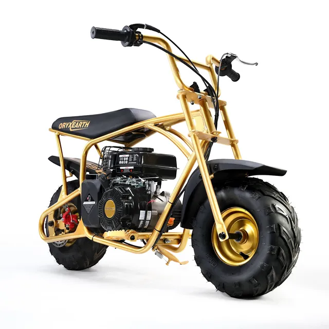 oryxearth-gas-mini-bike-brm100-1-minibike-99ccm-gold-220lbs image 1