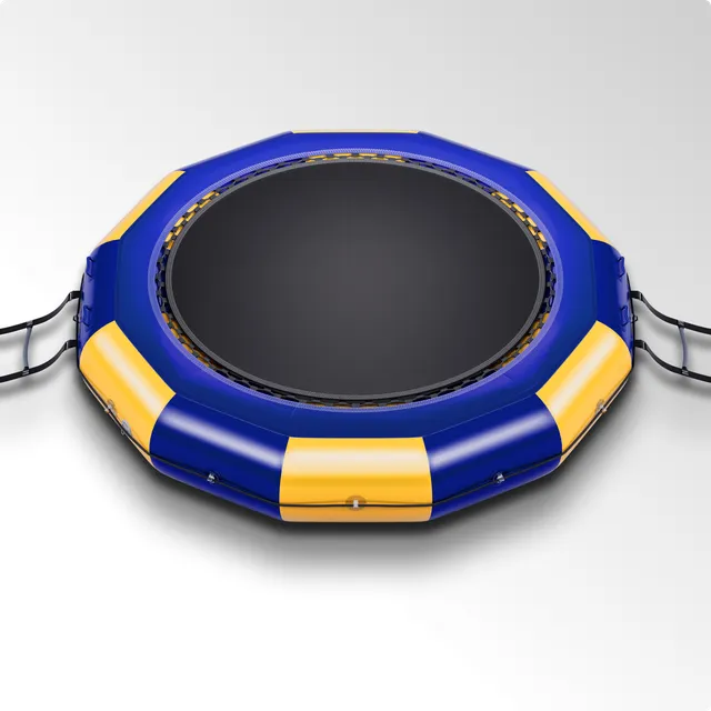 oryxearth-water-fun-wassertrampolin-10ft-gelb-blau-advanced image 1