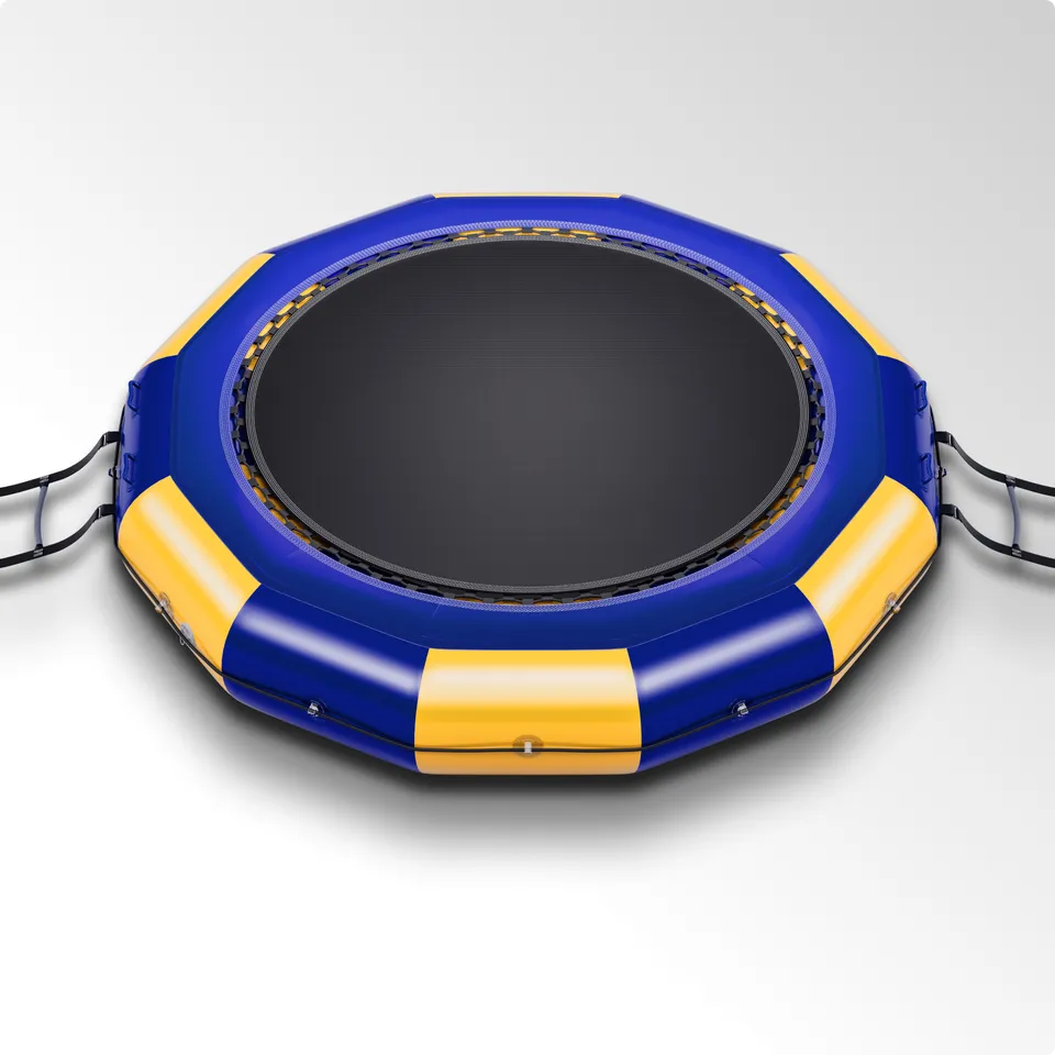 oryxearth-water-fun-wassertrampolin-10ft-gelb-blau-advanced image 1