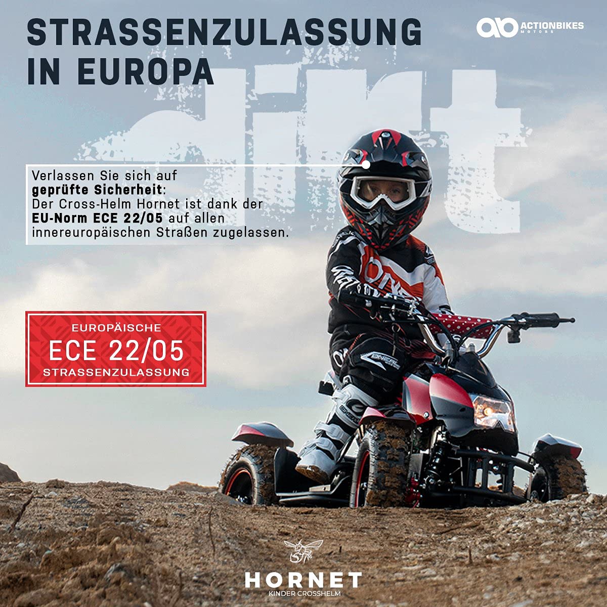 actionbikes-motors-hornet-kinderhelm-cross-rot-xs-53-54-cm image 4