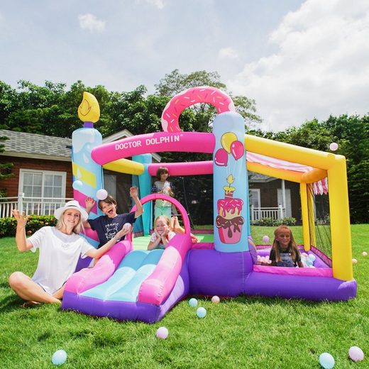 oryxearth-bouncy-castle-h-pfburg-mit-gebl-se-290-cm-f-r-3-kinder image 6