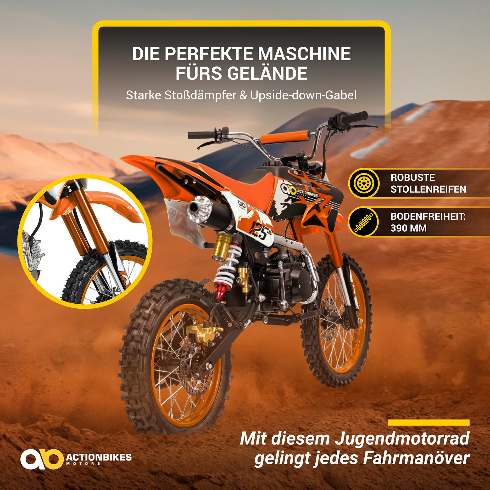 actionbikes-jc125-jugend-crossbike-125ccm-blau-80-km-h image 4