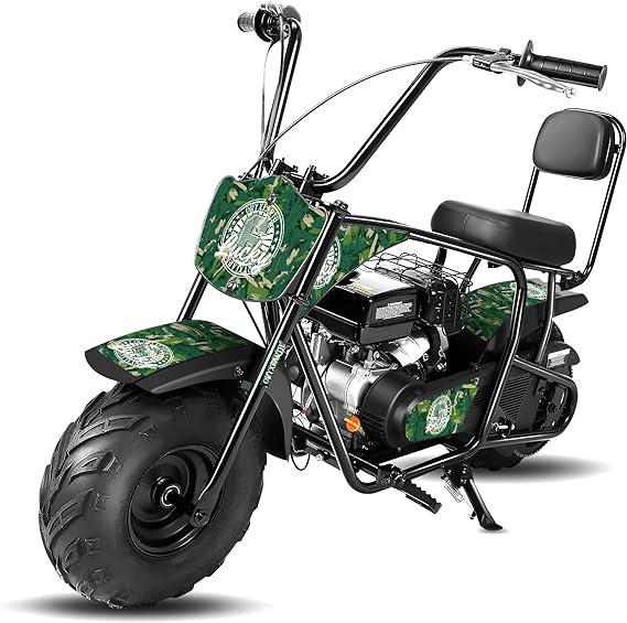oryxearth-99cc-gas-mini-dirt-bike-24-mph-blau-lucky-7-max image 8
