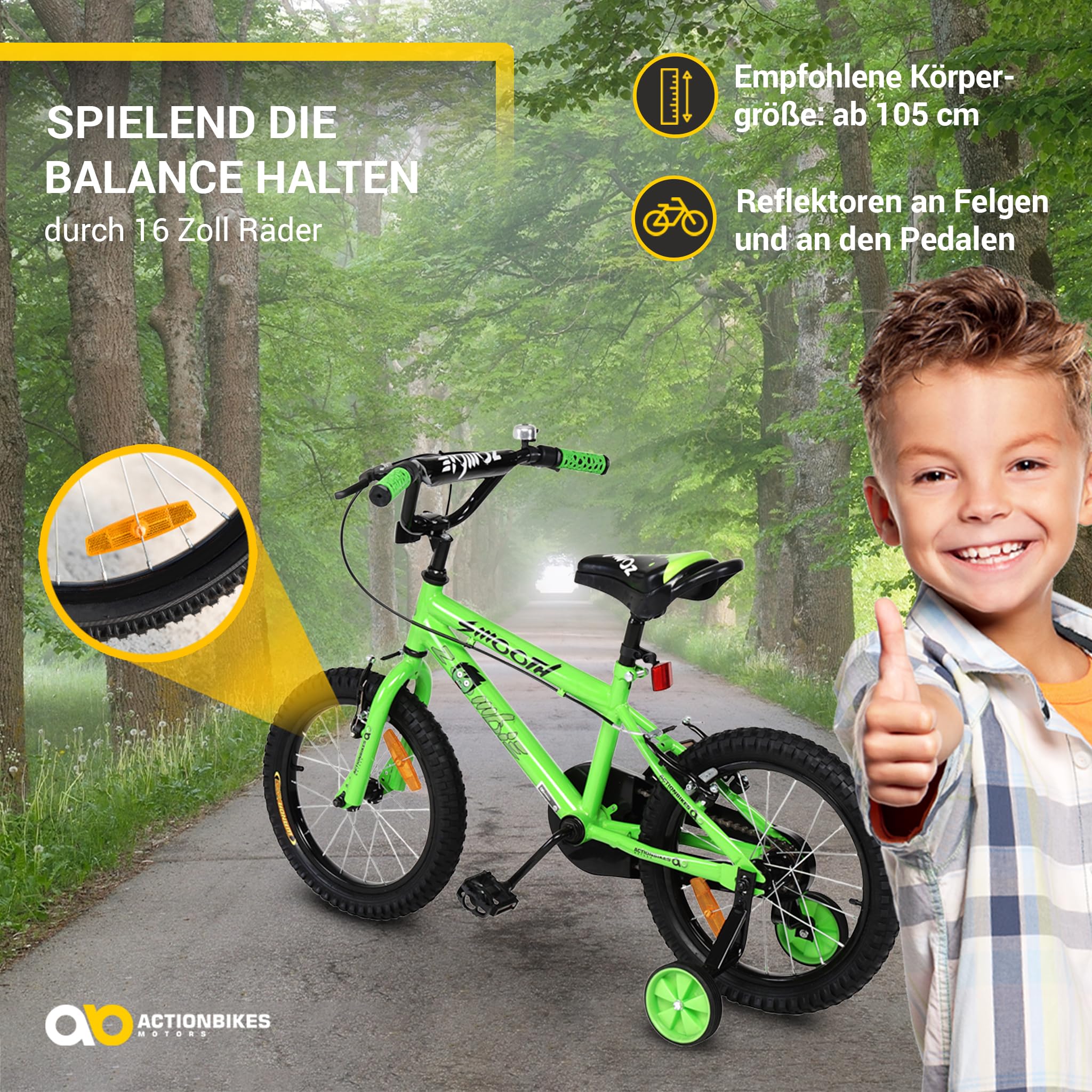 actionbikes-zombie-kinderfahrrad-16-zoll-mit-st-tzr-dern-4-7-j image 5