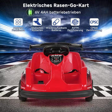 oryxearth-ride-on-go-kart-6v-kinderfahrzeug-rot-mit-fernbedienung image 5
