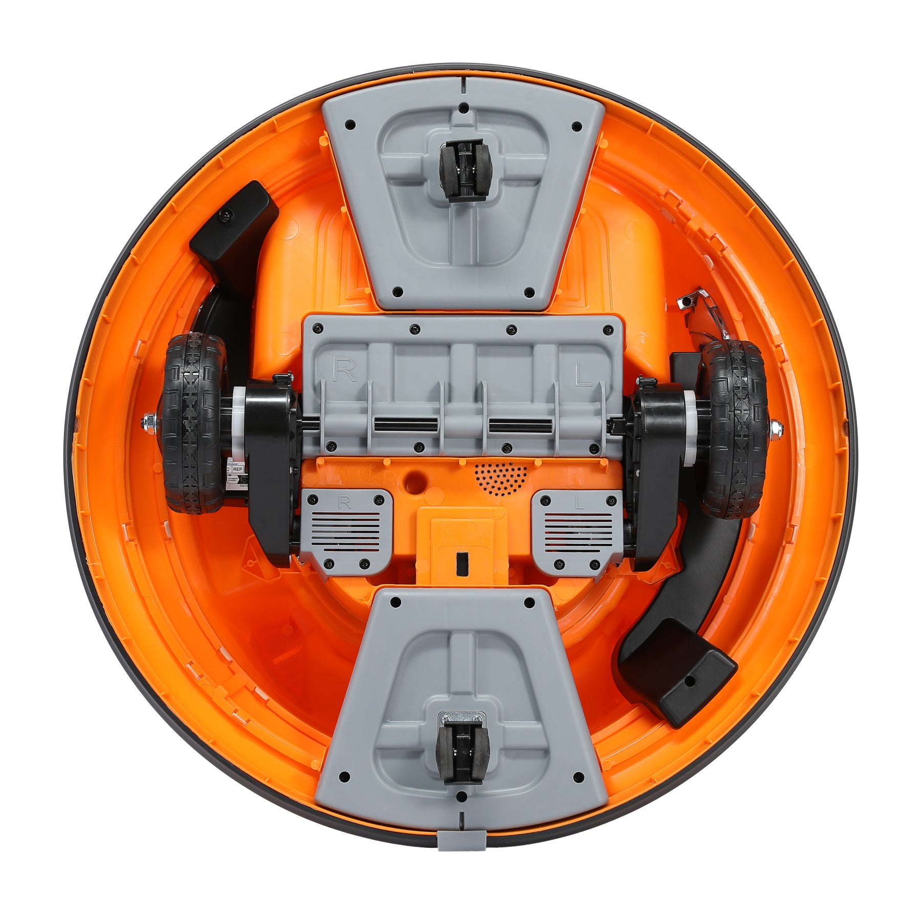 oryxearth-ride-on-autoscooter-12v-bumper-car-orange-360 image 8