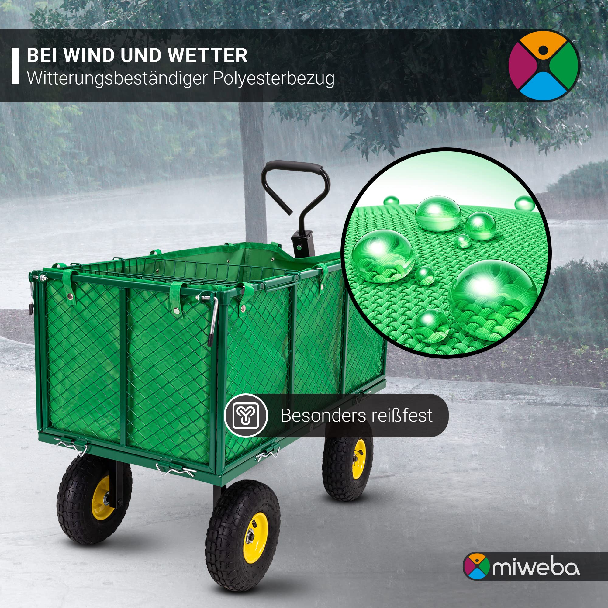 miweba-mb-550-bollerwagen-gr-n-190-l-mit-luftreifen image 6