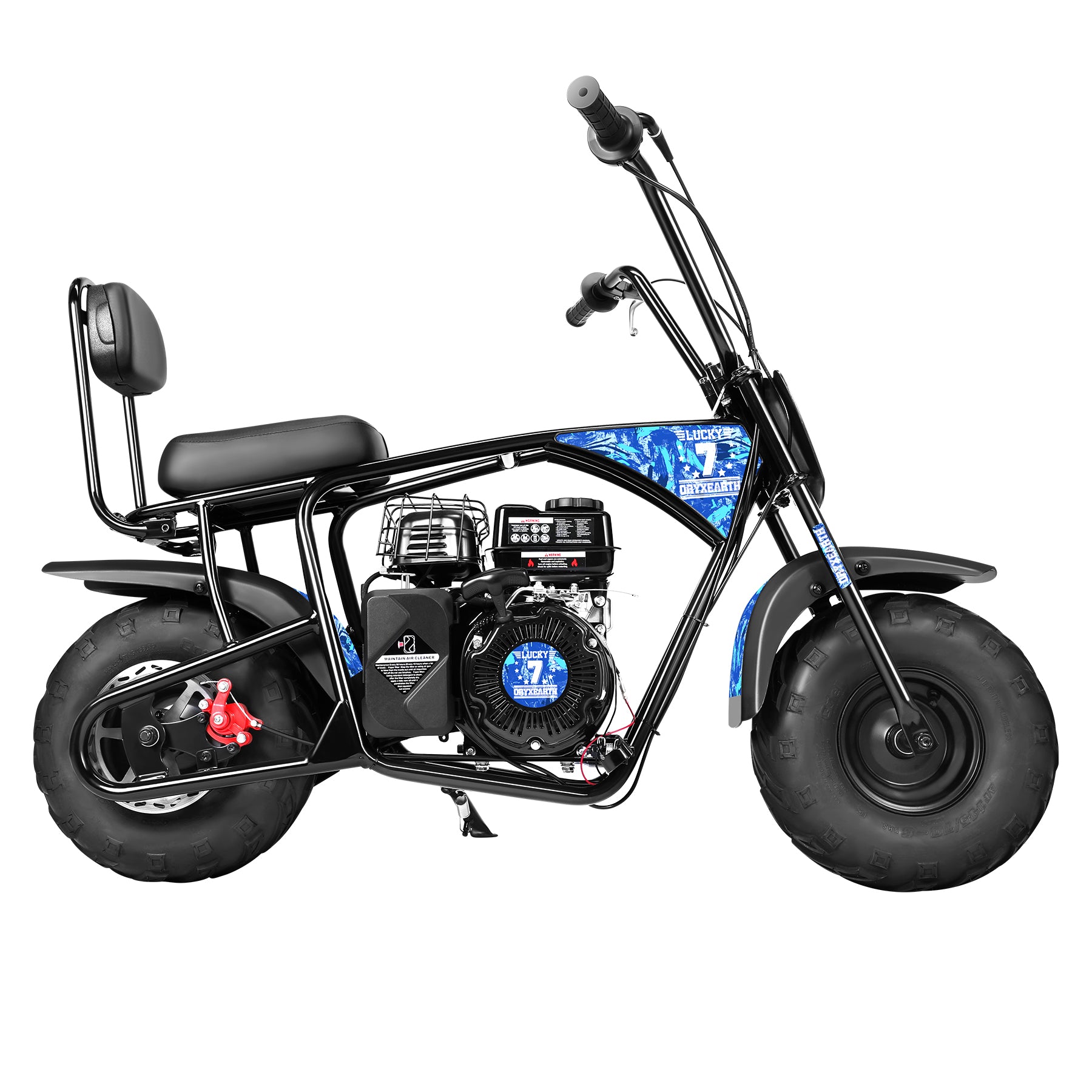 oryxearth-brm100-4-gas-mini-bike-99cc-blau-offroad image 3