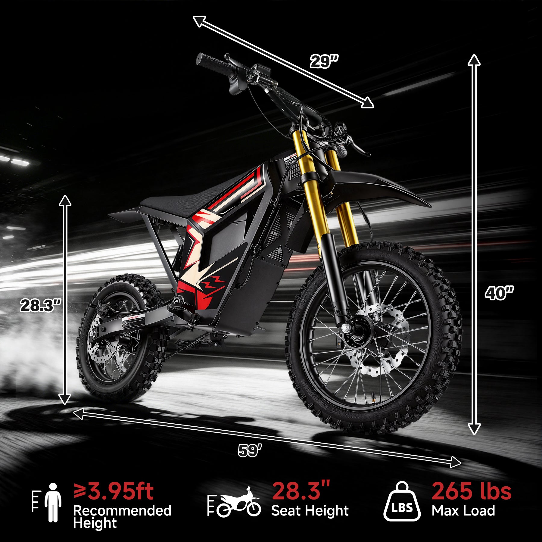 oryxearth-electric-dirt-bike-2500w-elektro-gelb-48v image 8