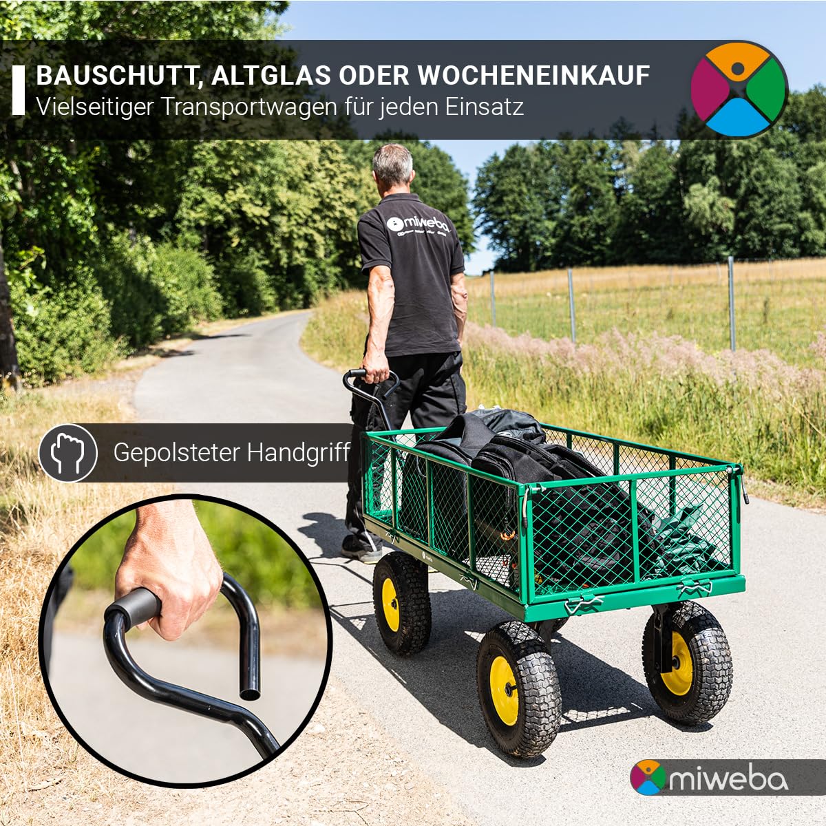 miweba-mb-700-bollerwagen-gr-n-700kg-luftreifen-220l image 3