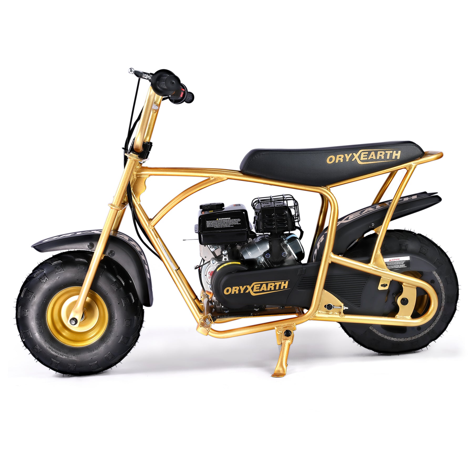 oryxearth-gas-mini-bike-brm100-1-minibike-99ccm-gold-220lbs image 2