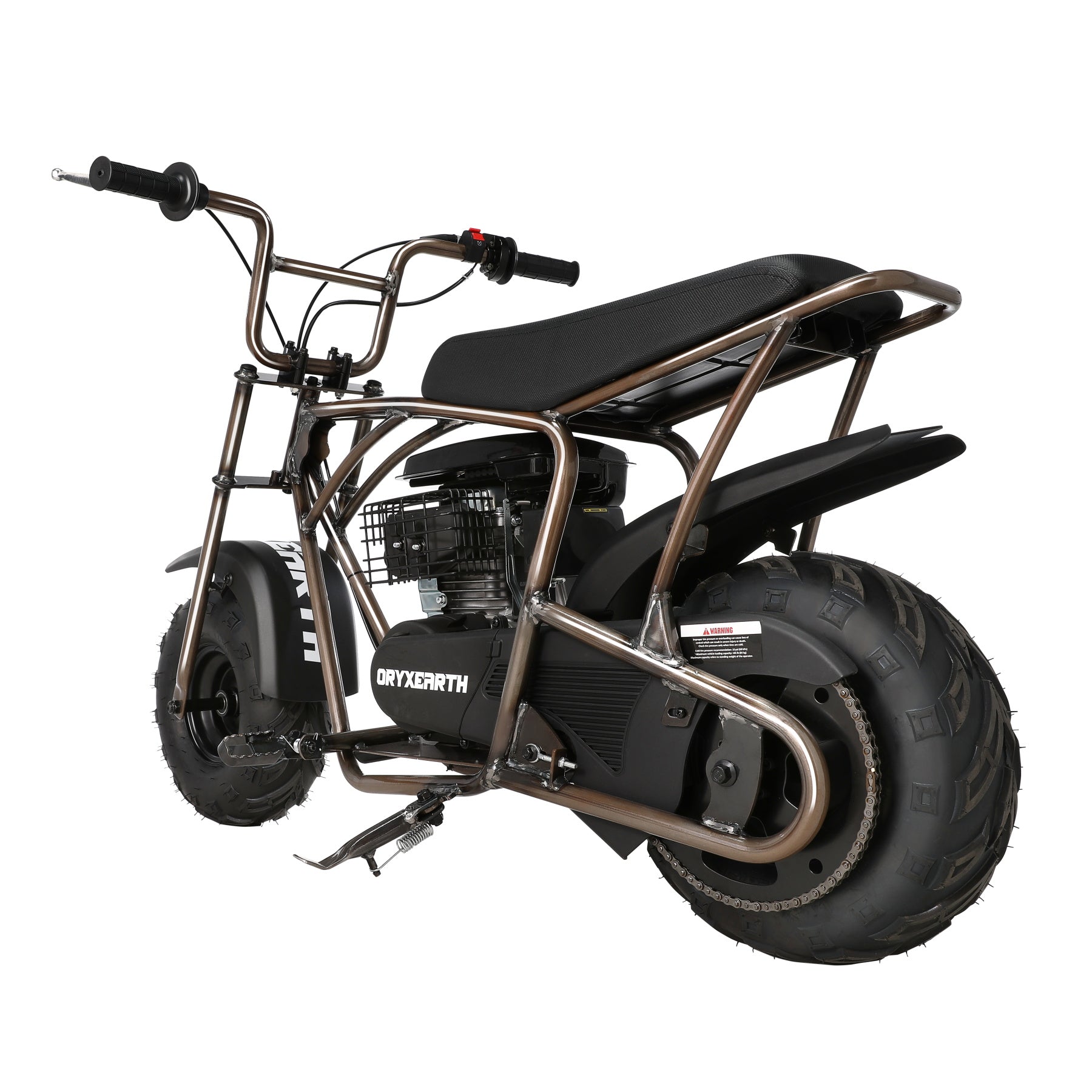 oryxearth-brm100p-1-mini-bike-105ccm-braun-4-takt image 8