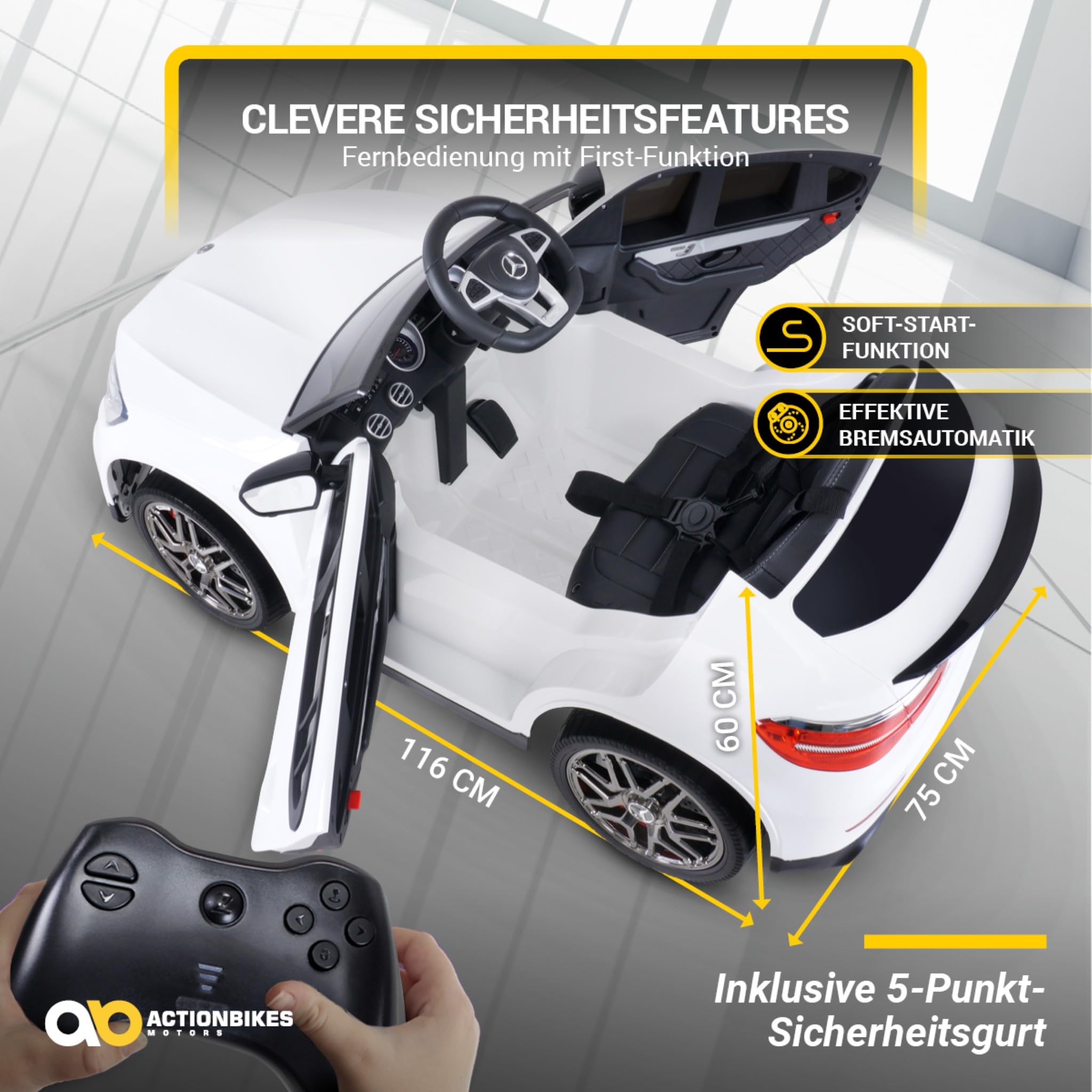 actionbikes-mercedes-amg-glc-63s-kinderauto-schwarz image 7