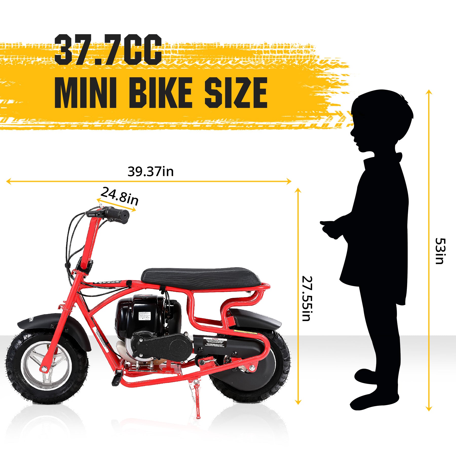 oryxearth-om-40-gas-mini-bike-37-7cc-schwarz-basic image 2
