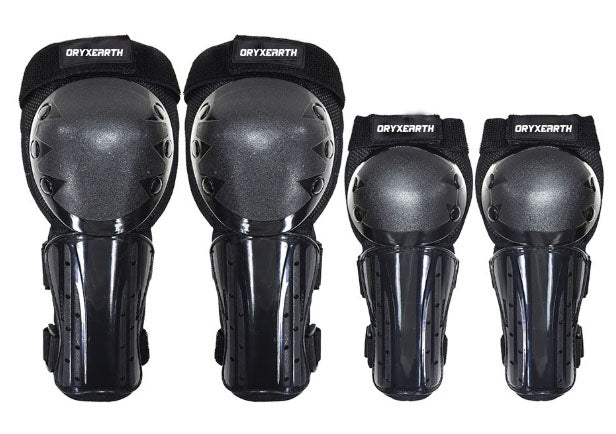 oryxearth-bike-accessories-knie-ellenbogenschoner-set-4tlg-schwarz image 1
