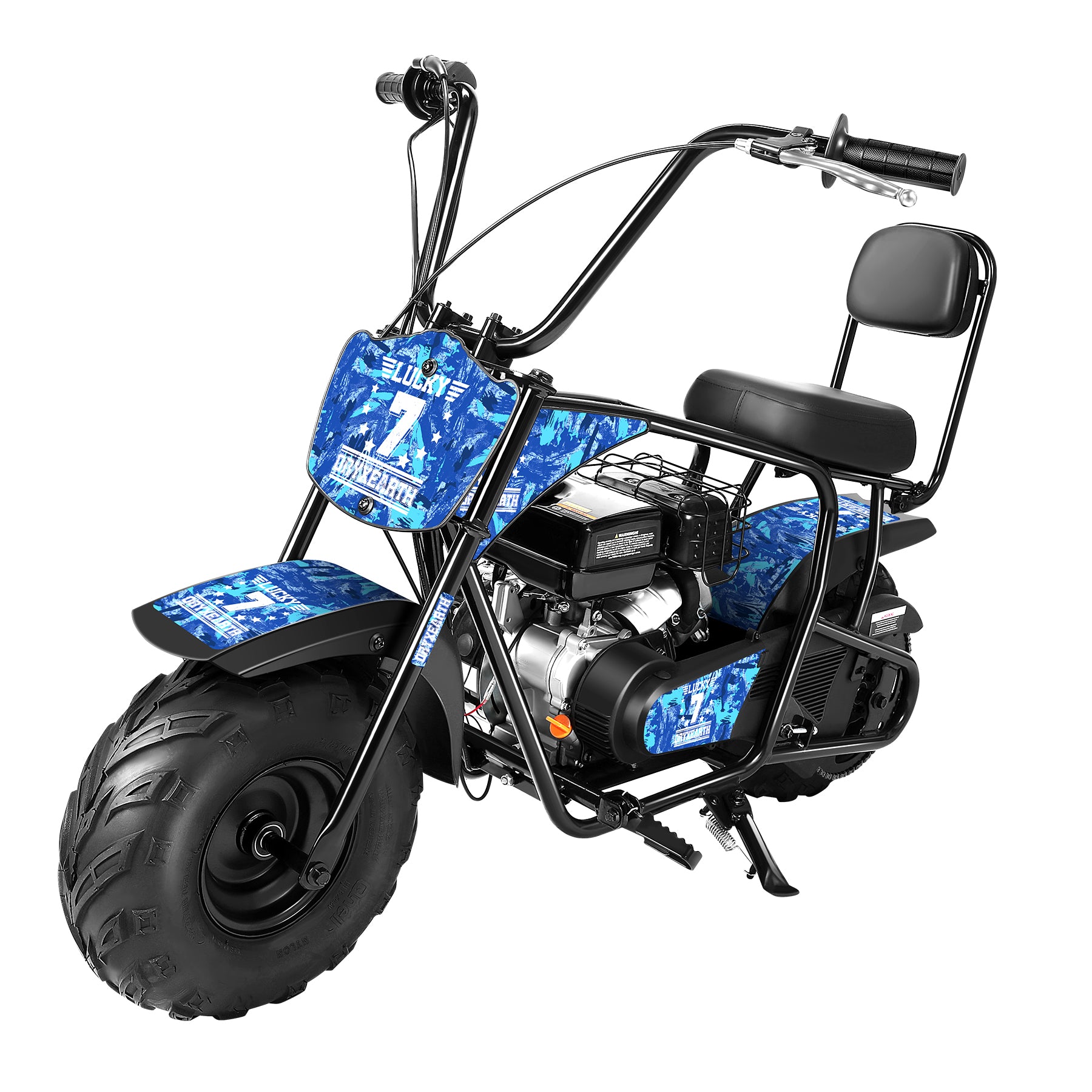 oryxearth-brm100-4-gas-mini-bike-99cc-blau-offroad image 1