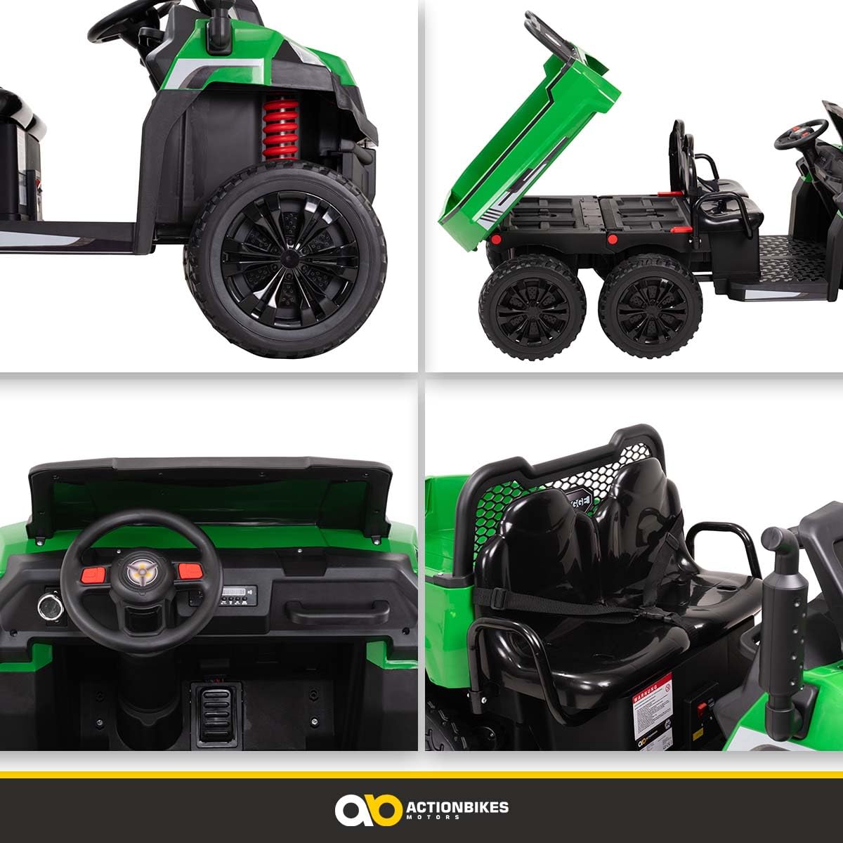 actionbikes-utv-a730-kinderauto-elektro-2-sitzer-gr-n image 8