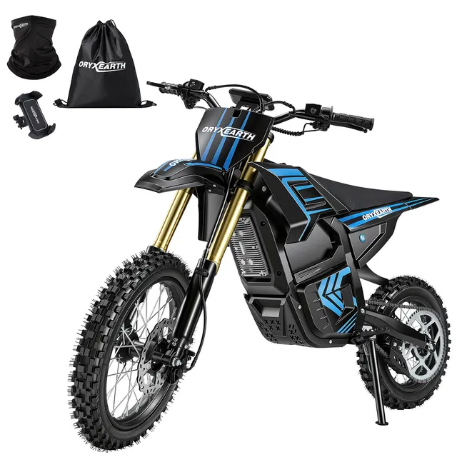 oryxearth-ve-5-elektro-dirt-bike-3000w-gelb-40-mph image 1
