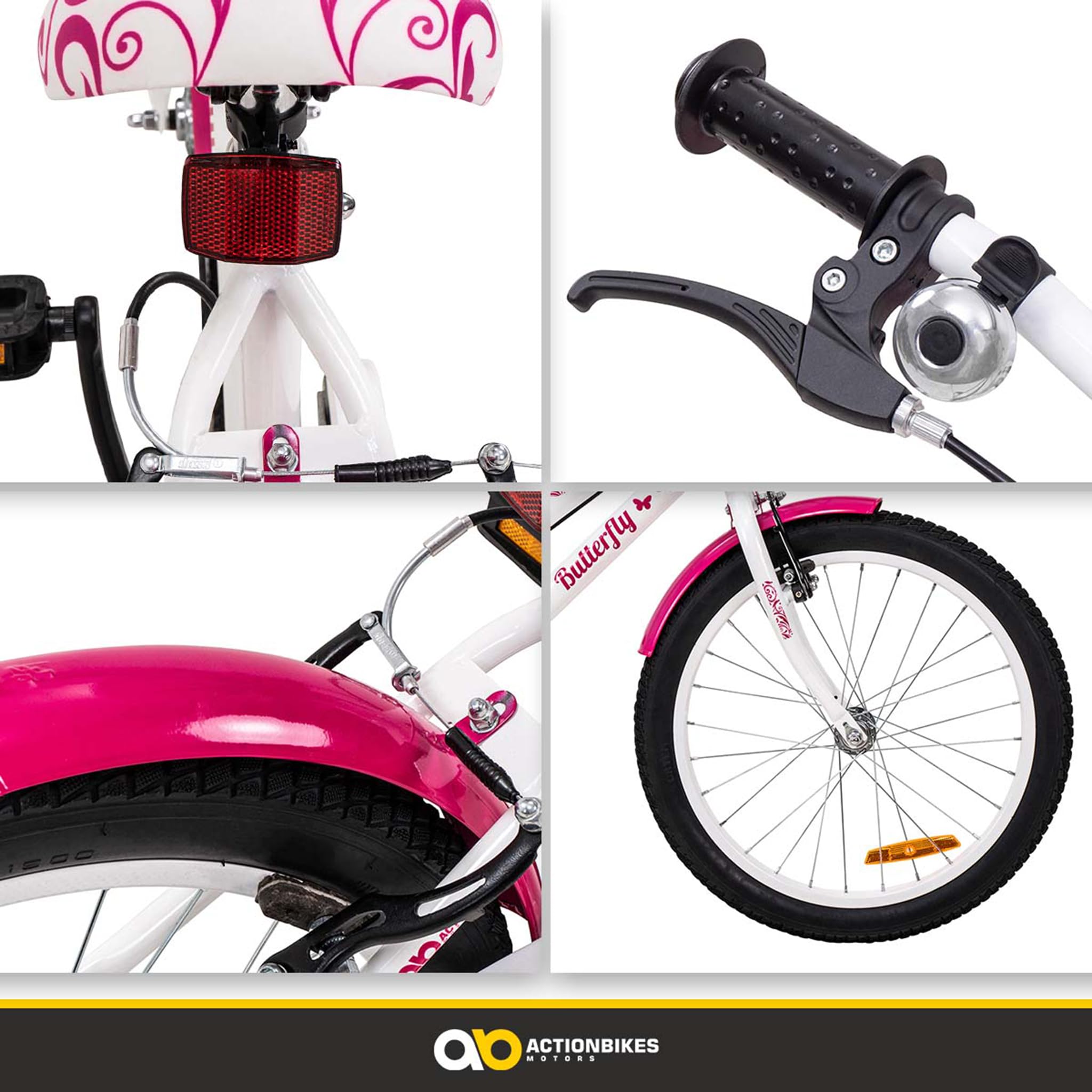 actionbikes-butterfly-kinderfahrrad-20-zoll-wei-pink-6-9-jahre image 8