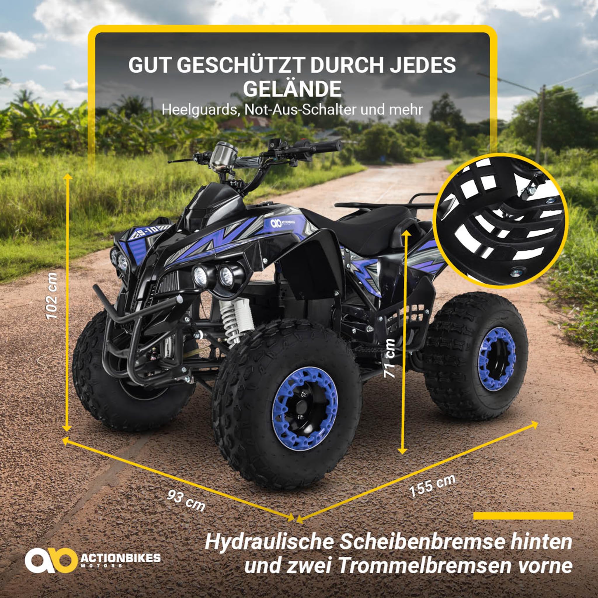 actionbikes-s-10-kinderquad-elektro-1000w-rot-20-km-h image 7