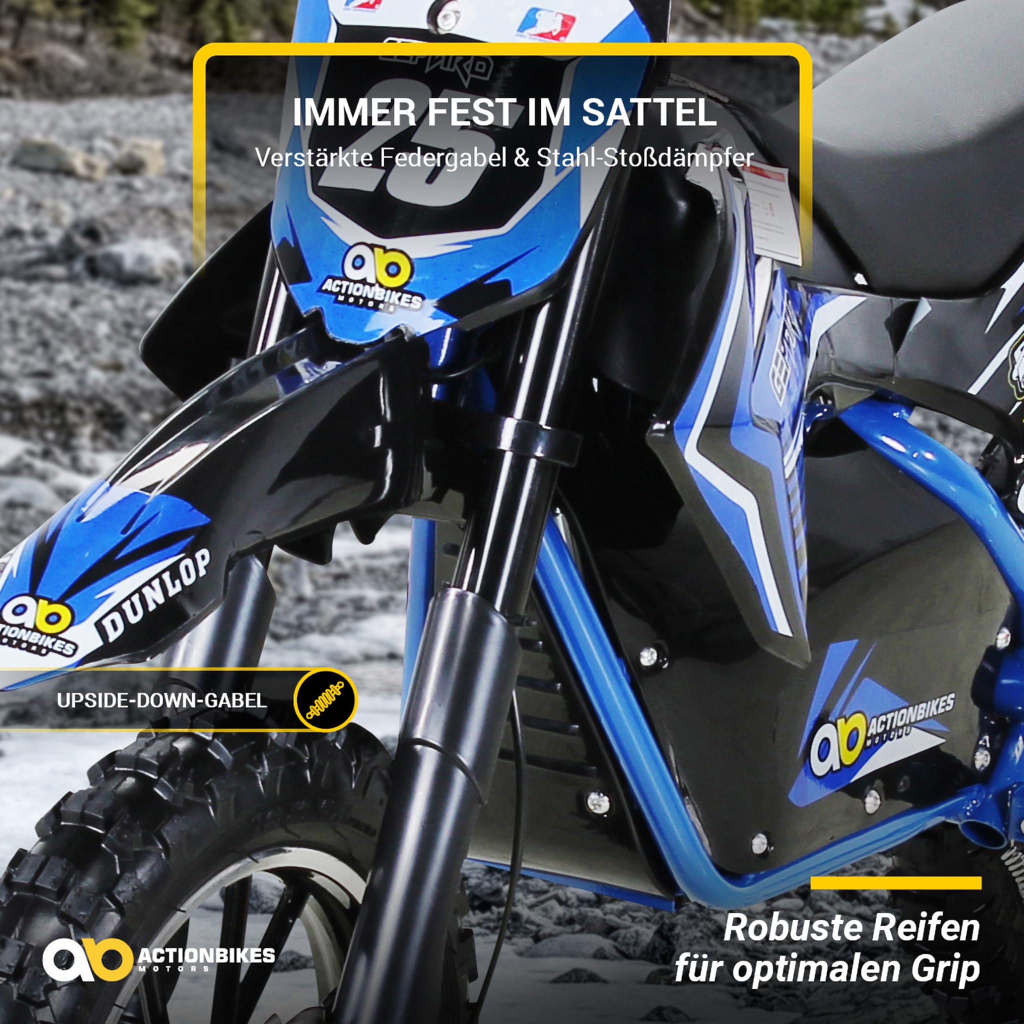 actionbikes-gepard-kinder-crossbike-elektro-500w-blau image 4