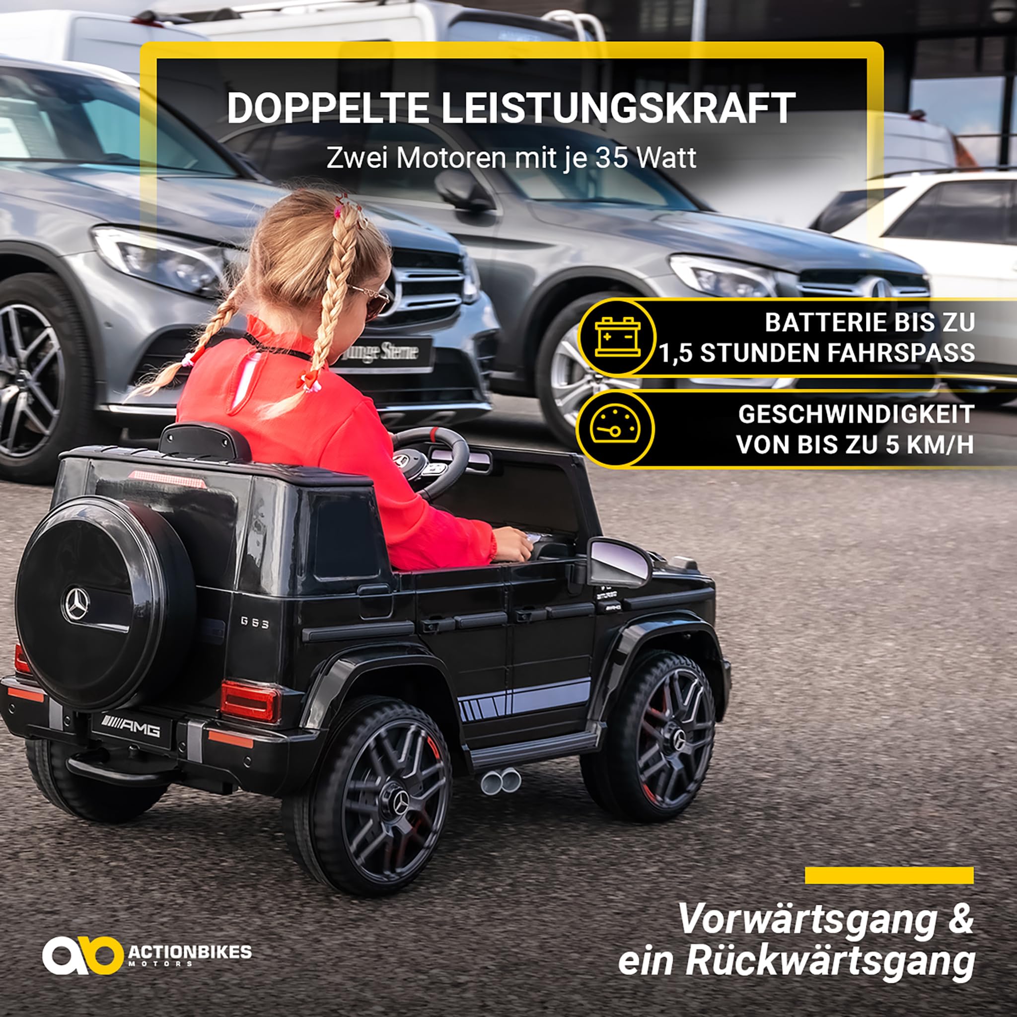 actionbikes-motors-amg-g63-kinder-elektroauto-schwarz-12v image 5