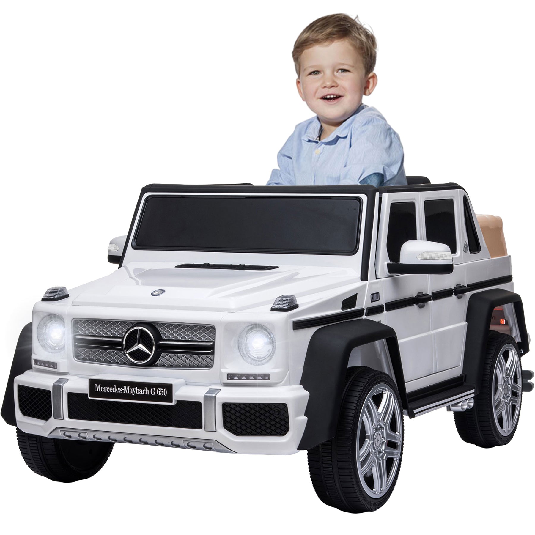 oryxearth-mercedes-maybach-g650-elektroauto-12v-schwarz-3-5-km-h image 8