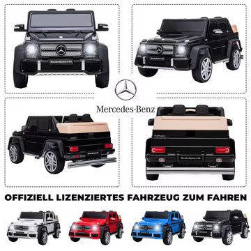 oryxearth-mercedes-maybach-g650-elektroauto-12v-schwarz-3-5-km-h image 7