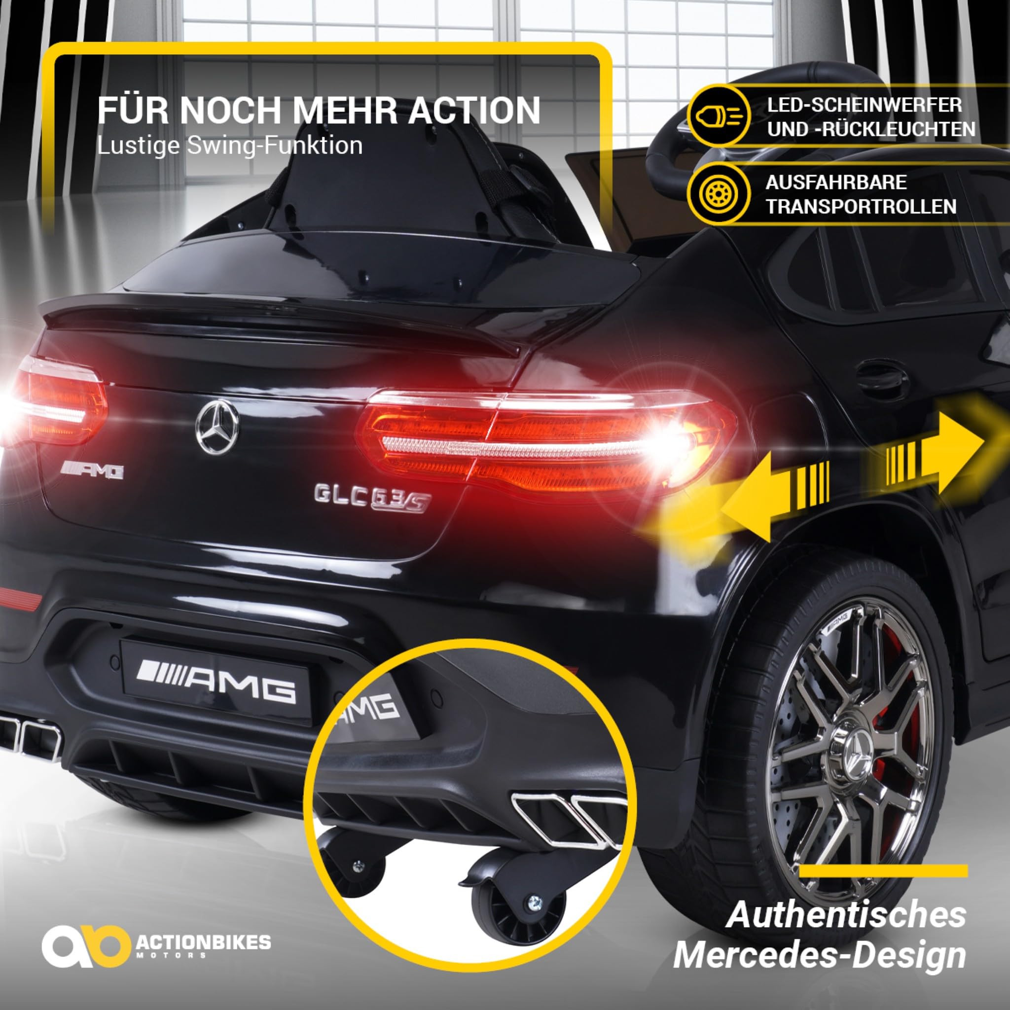actionbikes-mercedes-amg-glc-63s-kinderauto-schwarz image 6