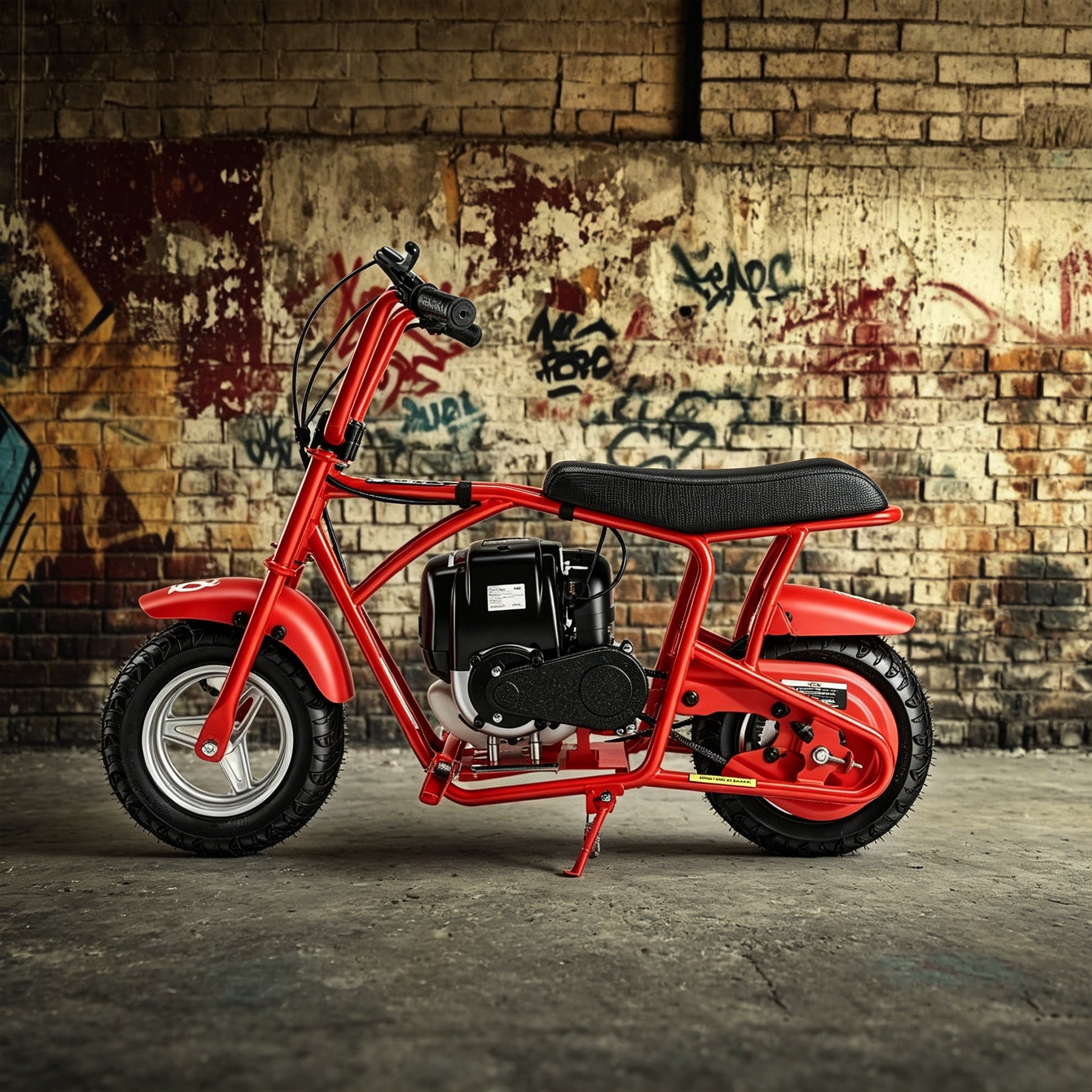 oryxearth-gas-mini-bike-brm40-1-minibike-40ccm-rot-kinder image 3