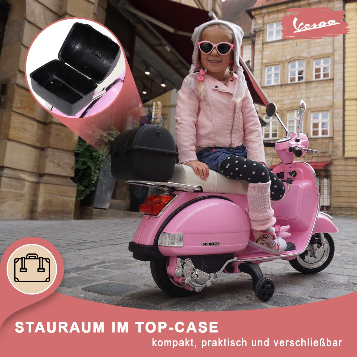 actionbikes-motors-vespa-elektroroller-pink-12v-mit-st-tzr-dern image 4