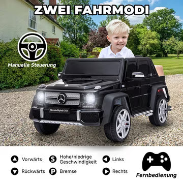 oryxearth-mercedes-maybach-g650-elektroauto-12v-schwarz-3-5-km-h image 2