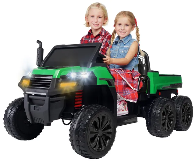 actionbikes-utv-a730-kinderauto-elektro-2-sitzer-gr-n image 1