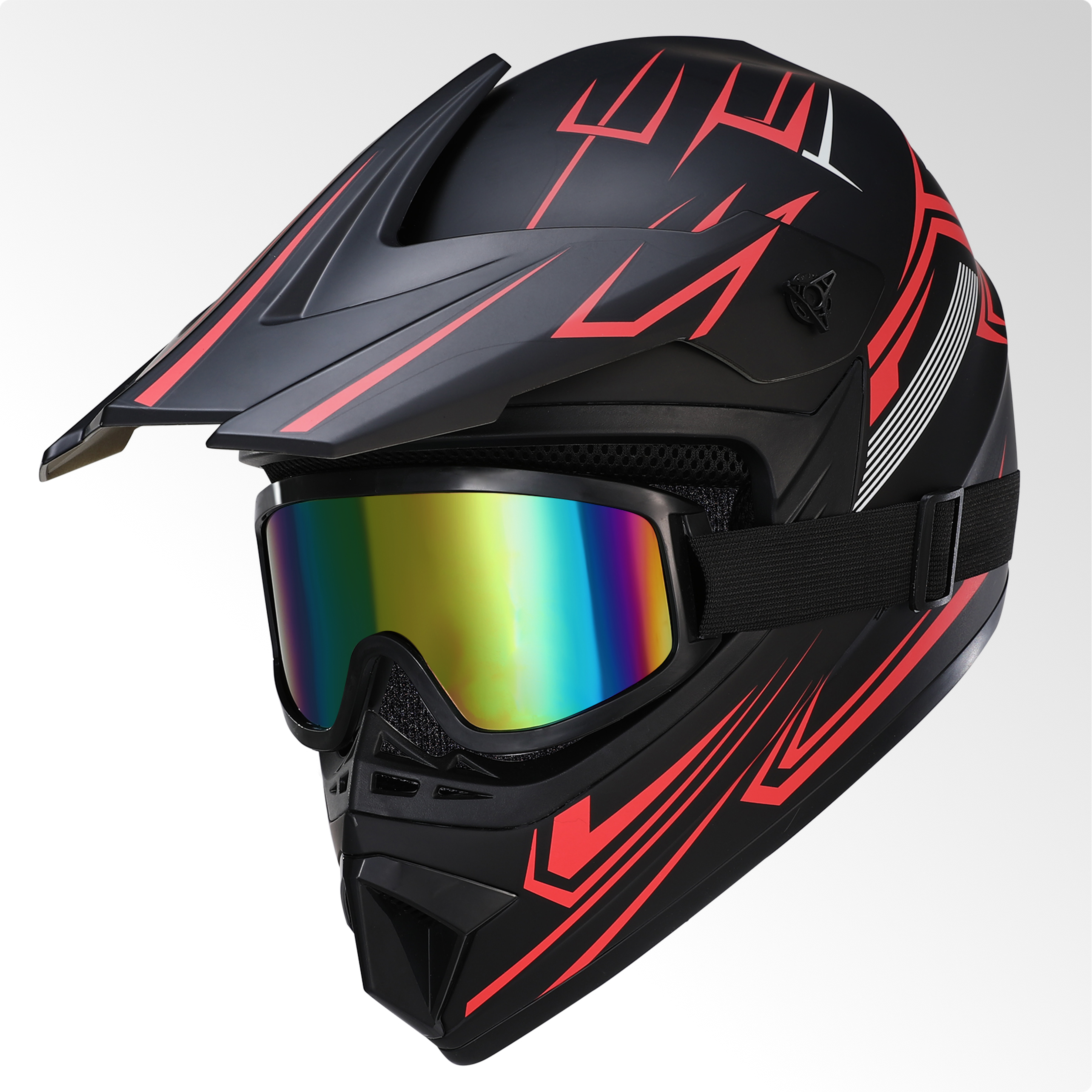 oryxearth-motocross-helm-blau-m-mit-brille-handschuhe-set image 2