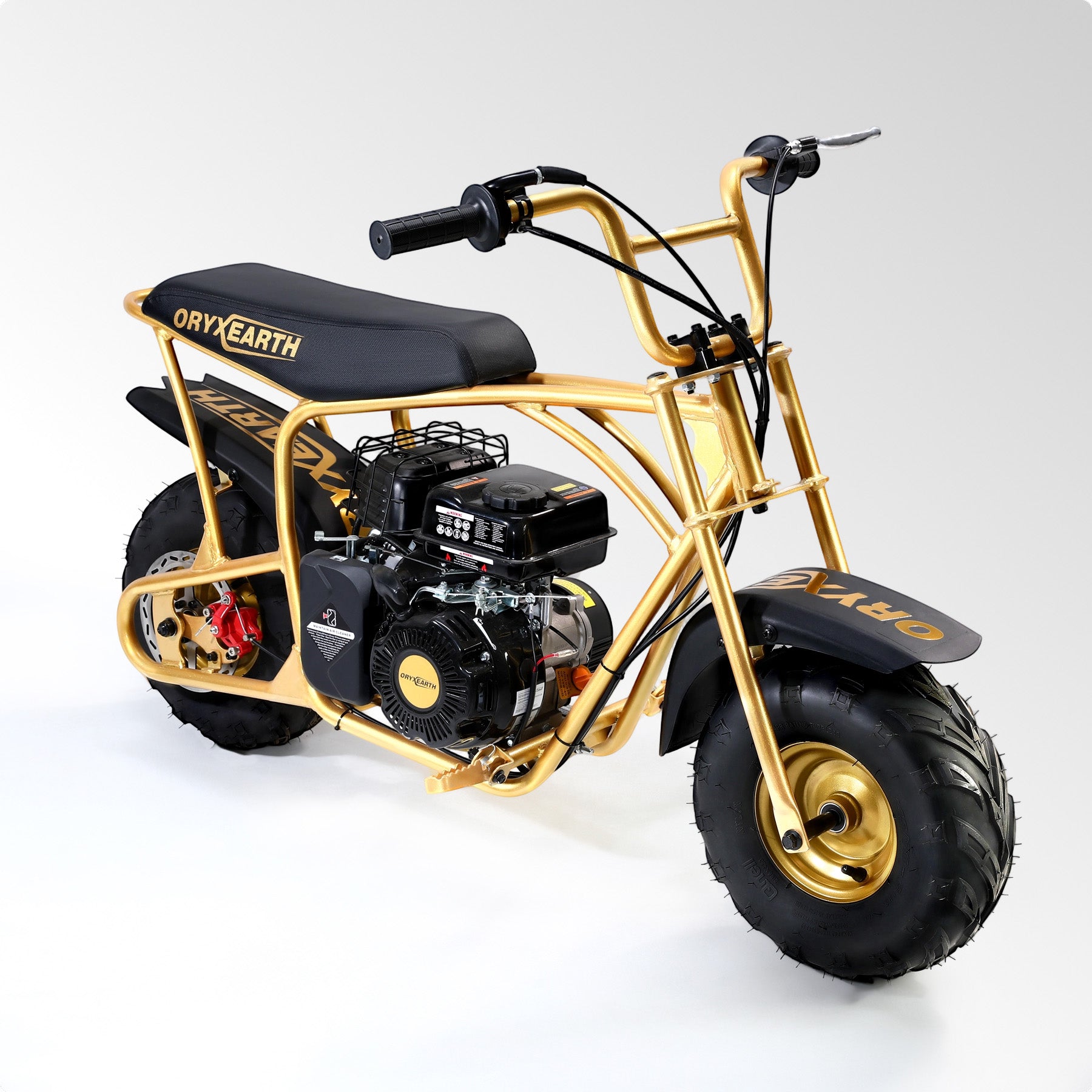 oryxearth-gas-mini-bike-brm100-1-minibike-99ccm-gold-220lbs image 6