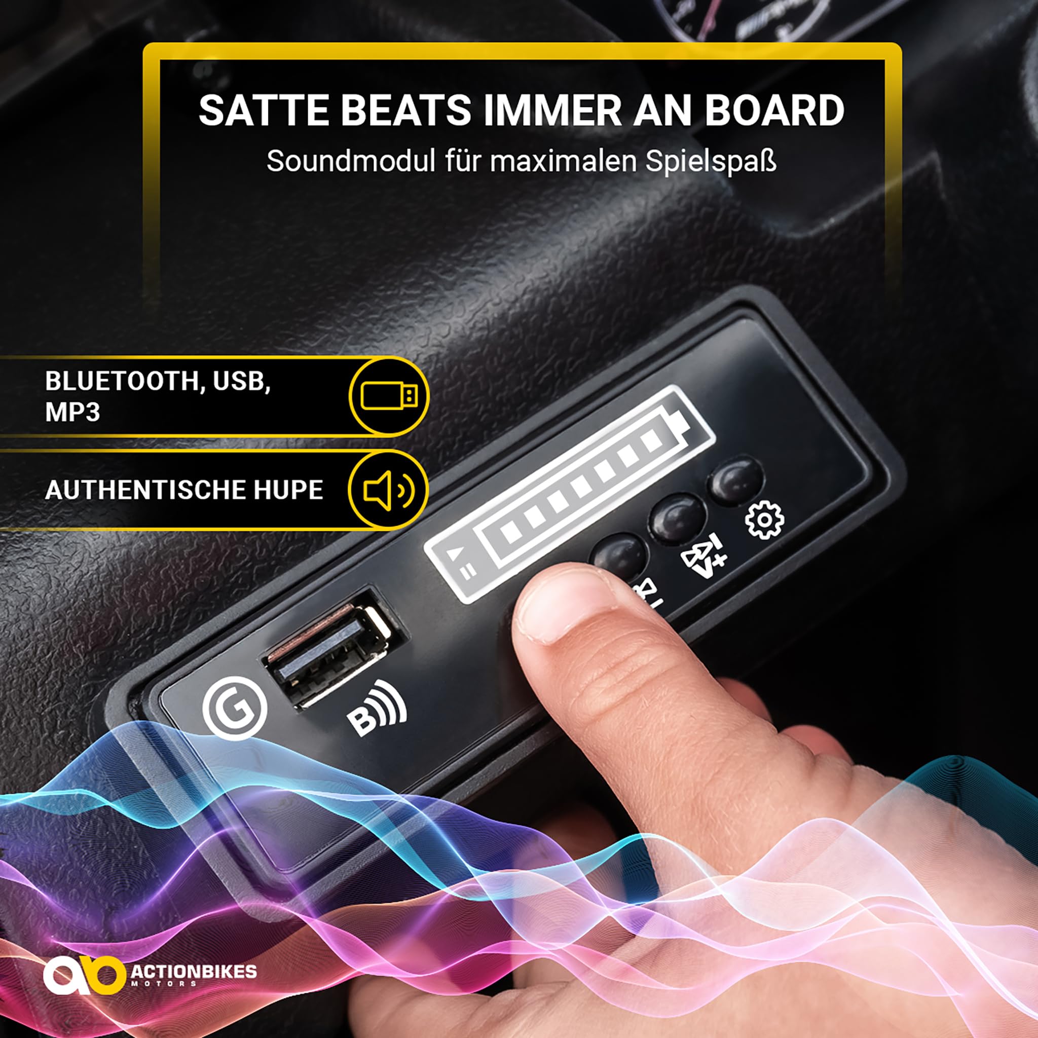 actionbikes-motors-amg-g63-kinder-elektroauto-schwarz-12v image 4