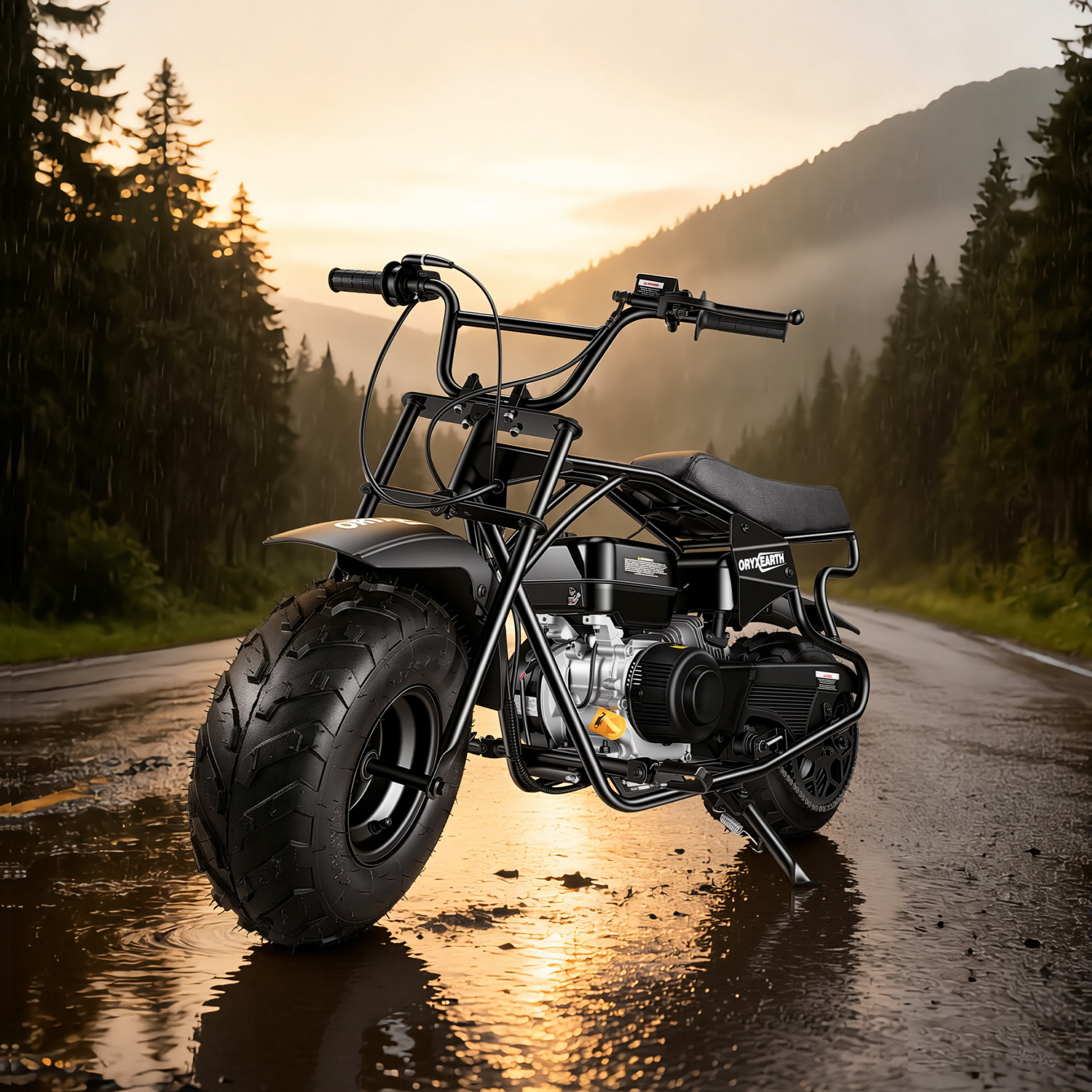 oryxearth-brm200-2-minibike-196cc-benzin-basic-56-km-h image 6