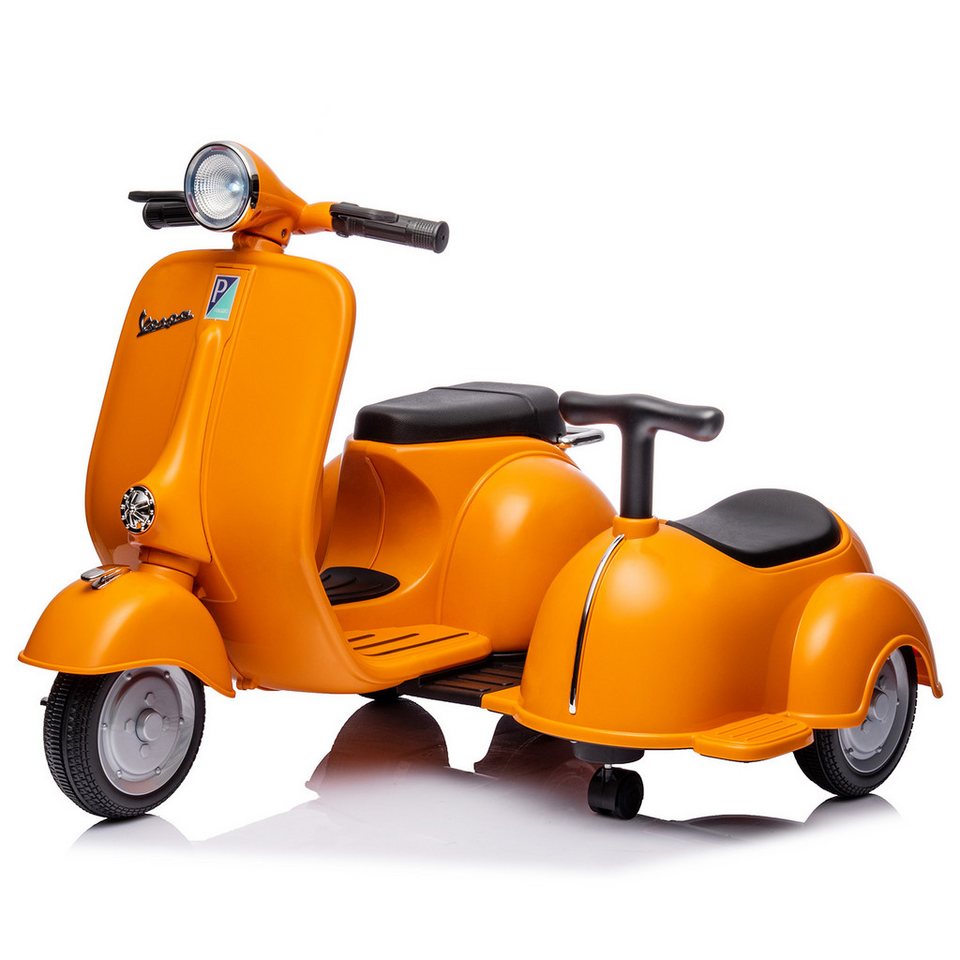 oryxearth-ride-on-toys-elektro-kindermotorrad-orange-2-sitzer image 1